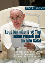 ĐTC Phanxicô  Loạt bài giáo lý về Thư Thánh Phaolô gửi tín hữu Gálát