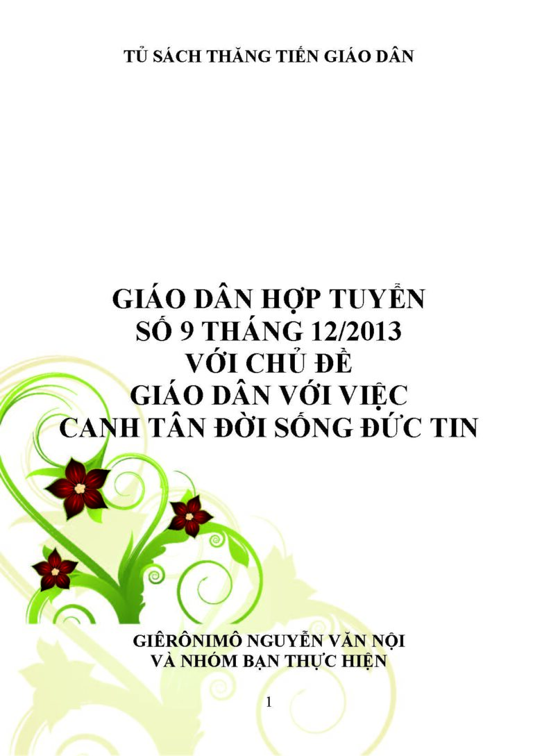 GIÁO DÂN HỢP TUYỂN SỐ 9