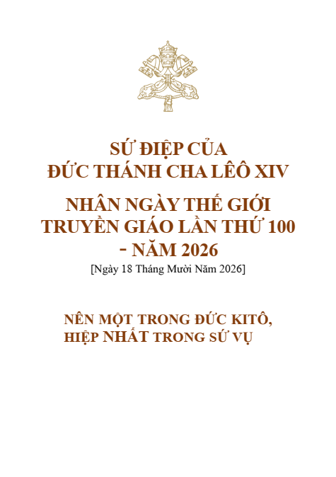 SỨ ĐIỆP CỦA ĐTC LÊÔ XIV NHÂN NGÀY THẾ GIỚI TRUYỀN GIÁO 2026